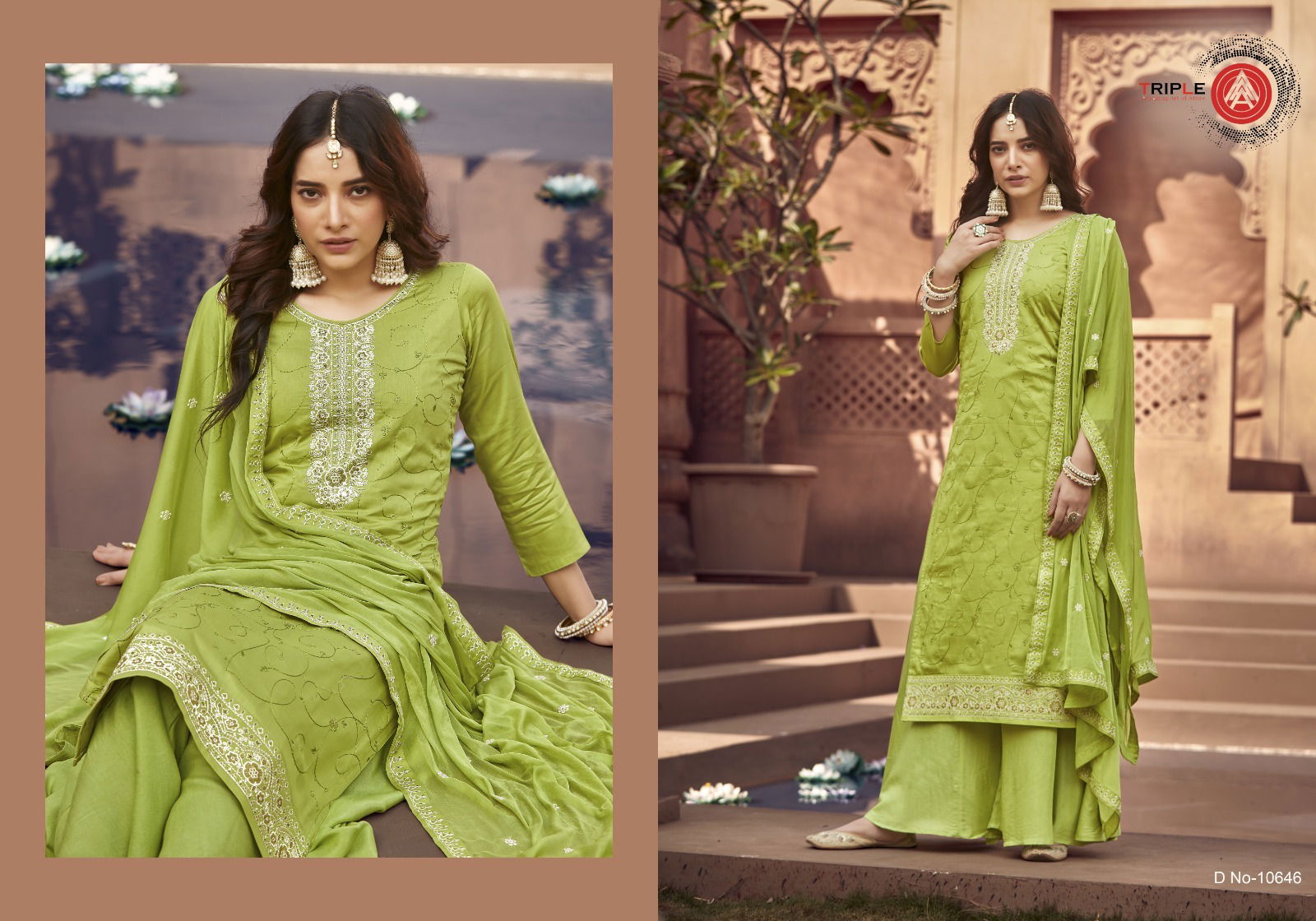 Kalarang Leen By Kessi Dress Material Catalog